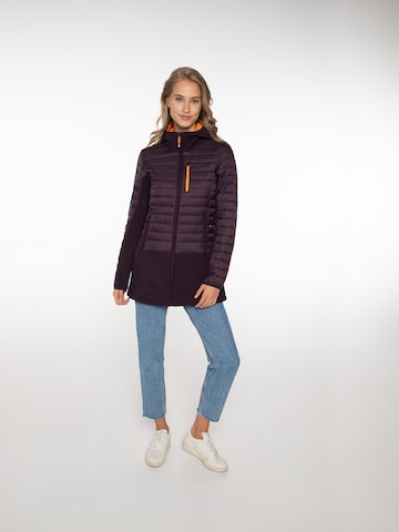 PROTEST Winter Jacket 'YUKON' in Purple
