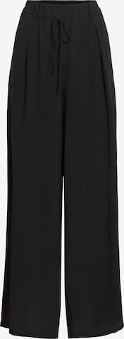 Wide Leg Pantalon 'VISURASHIL' VILA en noir : devant