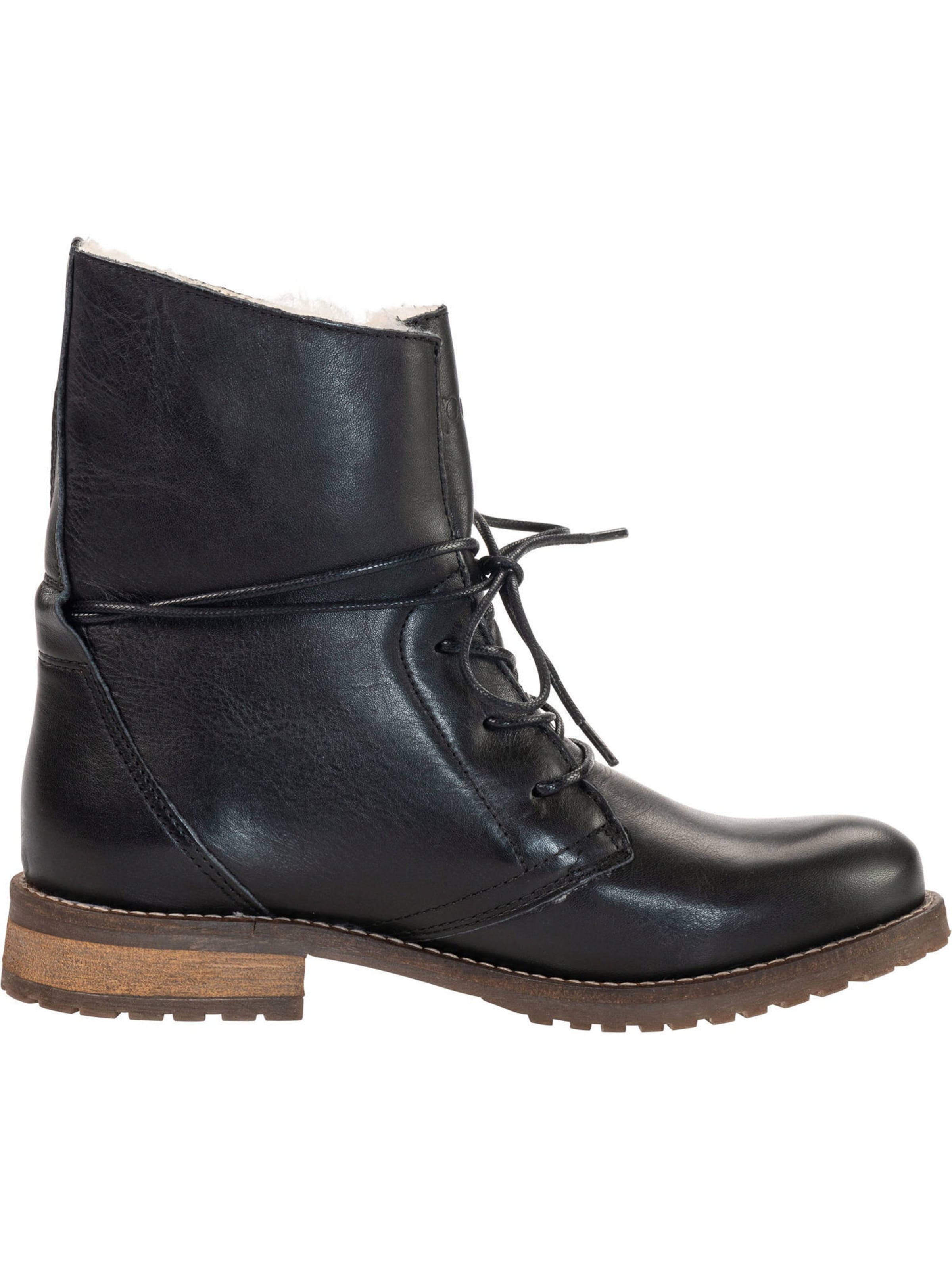 Bottines à lacets 'Kasos' Palado en noir