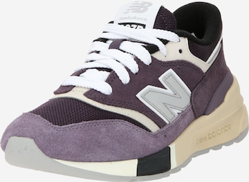 new balance Trampki niskie '997R' w kolorze fioletowy: przód