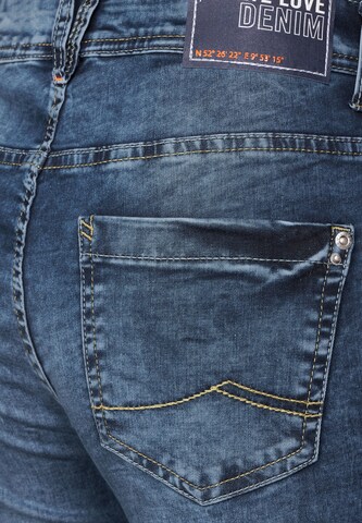 CECIL Slimfit Jeans in Blau