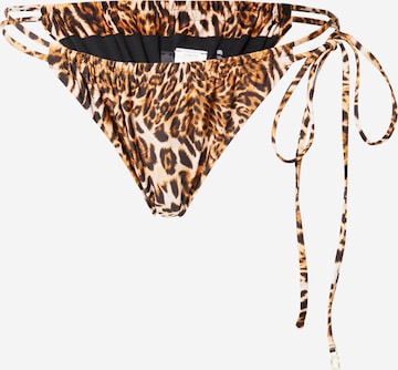 GUESS Bikini Bottoms in Brown: front