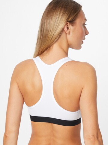 Regular Soutien-gorge de sport NIKE en blanc