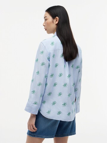 TOMMY HILFIGER Blouse in Blauw