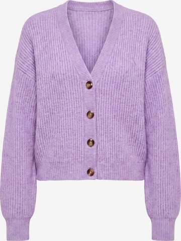 BILLABONG Knit Cardigan 'Deepocean' in Purple: front