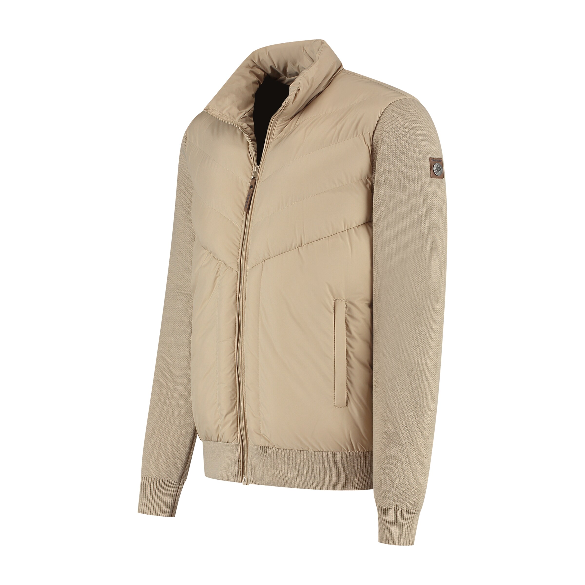 Travelin Gebreid vest 'Damian' in Beige