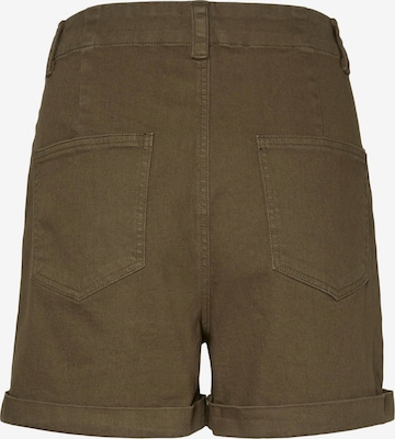 VERO MODA Regular Shorts in Grün