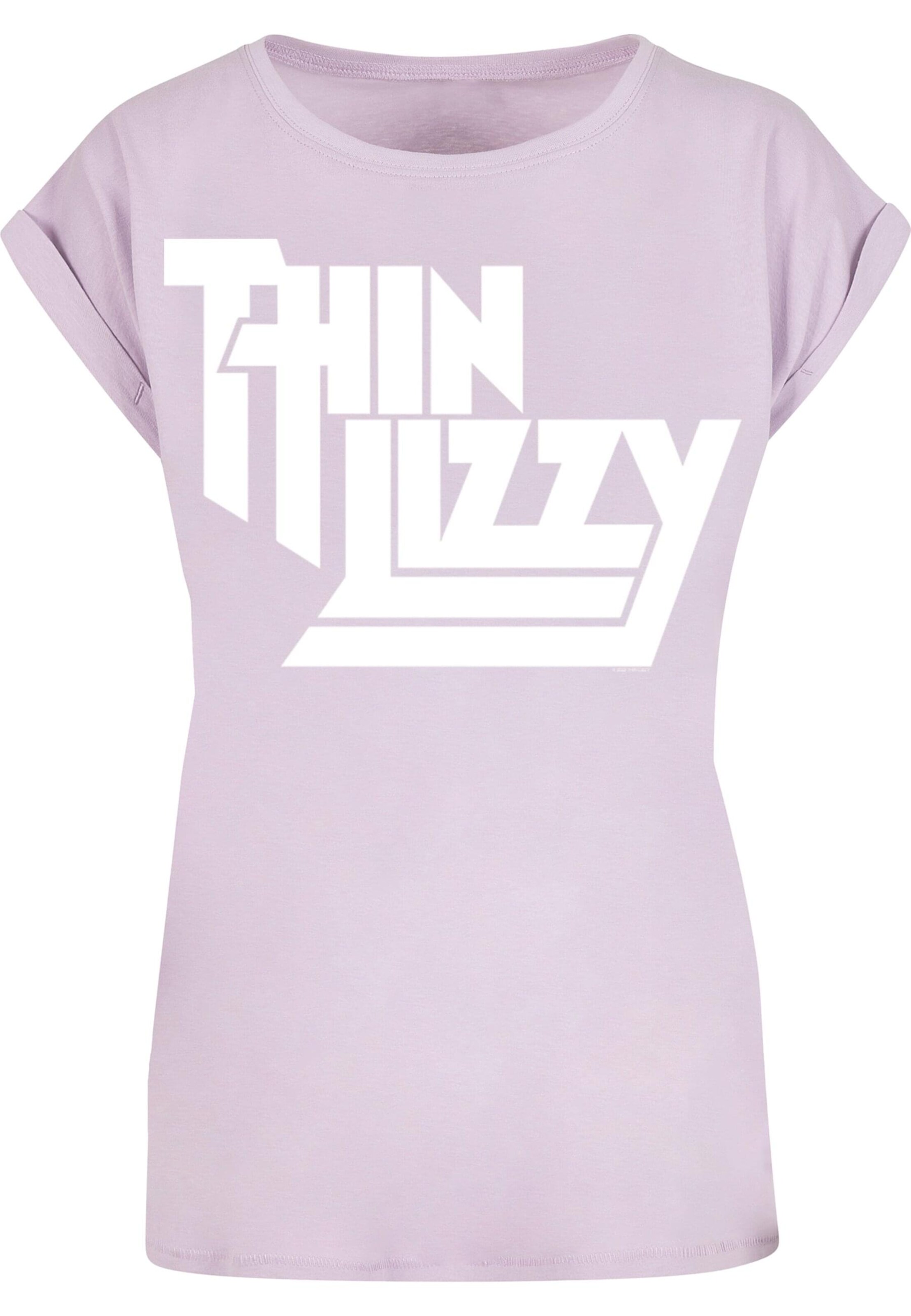 Merchcode Shirt 'Thin Lizzy' in Purple: front