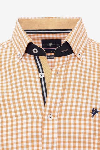 DENIM CULTURE Regular Fit Hemd 'TONEY' in Orange