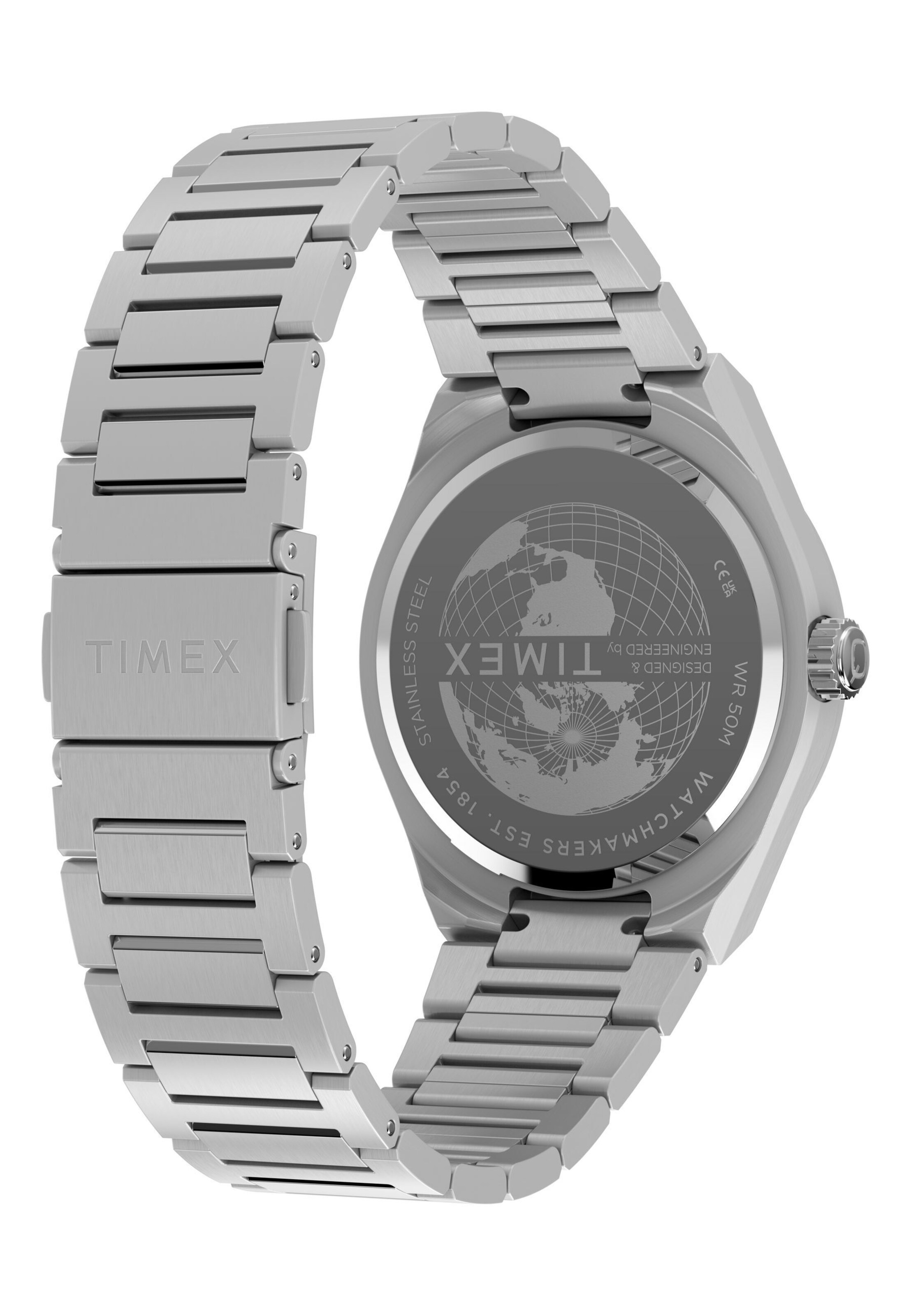 TIMEX Analoguhr in Silber