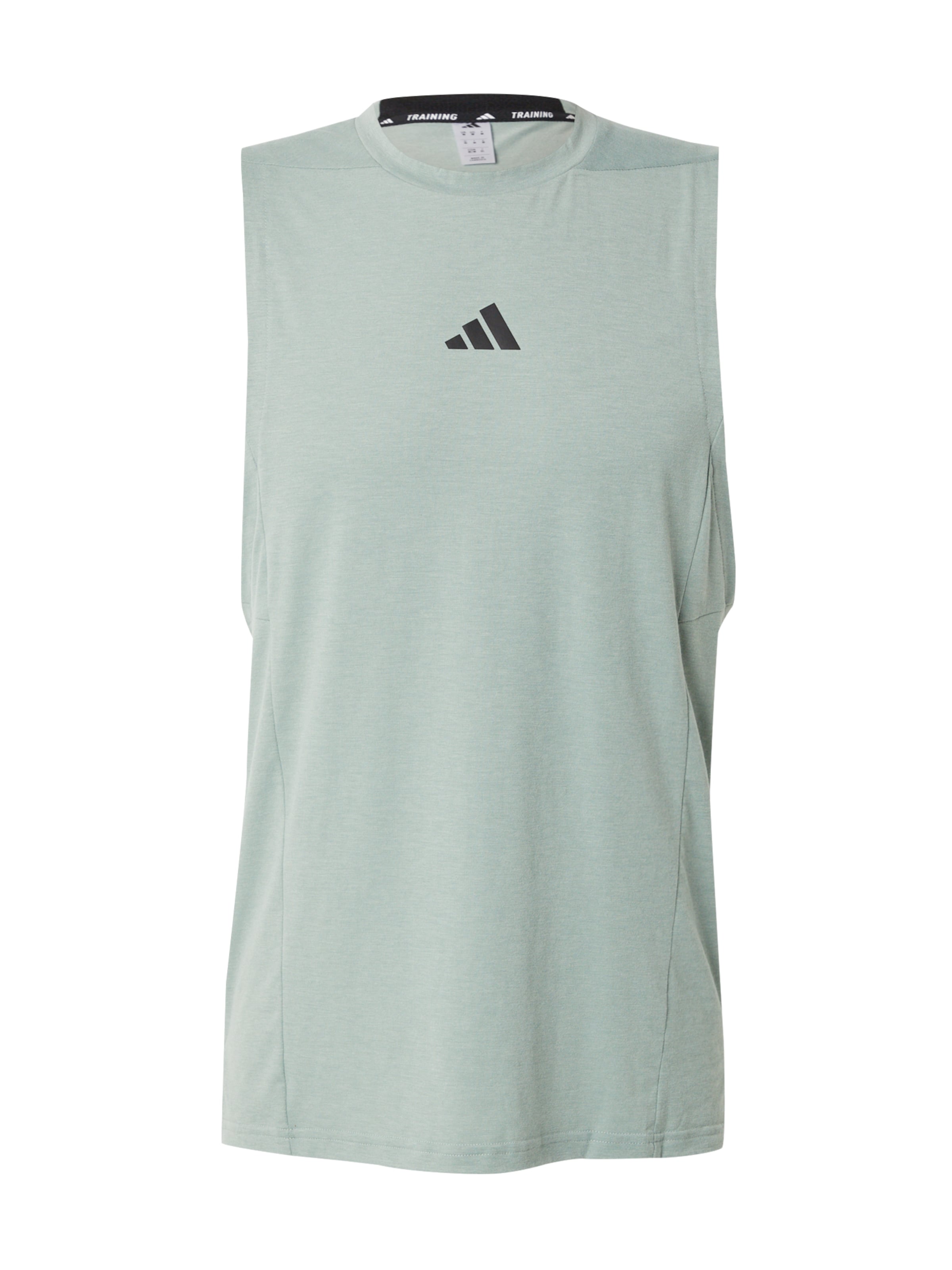 ADIDAS PERFORMANCE Функциональная футболка 'Designed for Training' в Зеленый: спереди