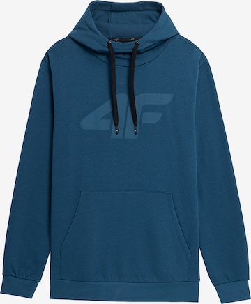 Sweat de sport 4F en bleu : devant