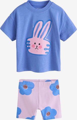 Next Комплект в синьо: отпред