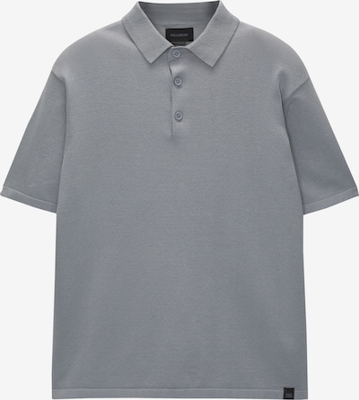 Pull&Bear T-Shirt en bleu fumé, Vue avec produit