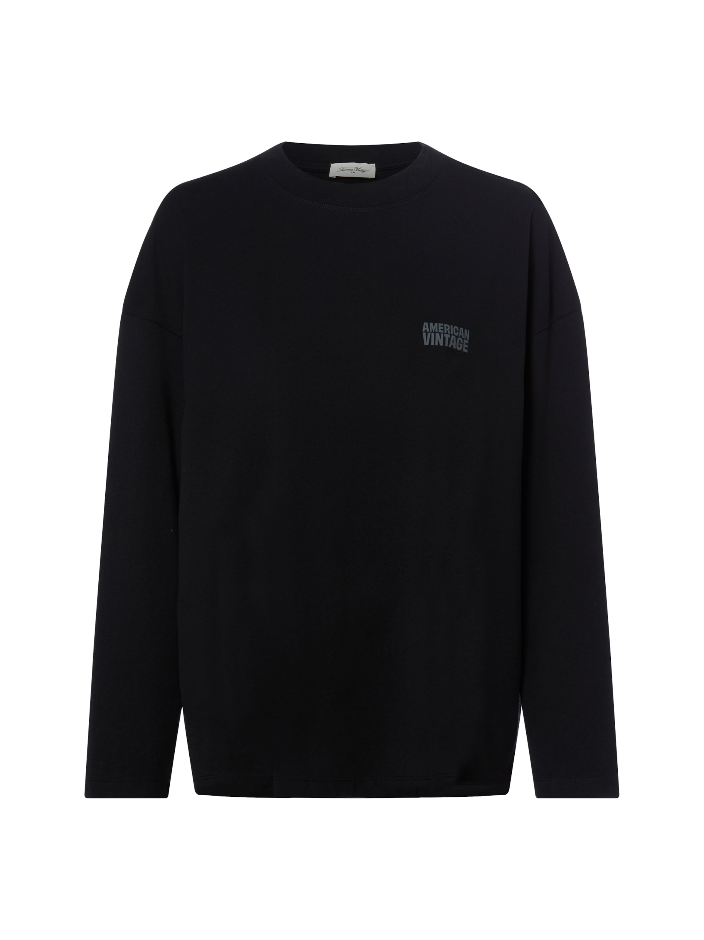 AMERICAN VINTAGE Shirt 'Gixy' in Schwarz: Vorderseite