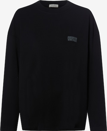 AMERICAN VINTAGE Shirt 'Gixy' in Zwart: voorkant