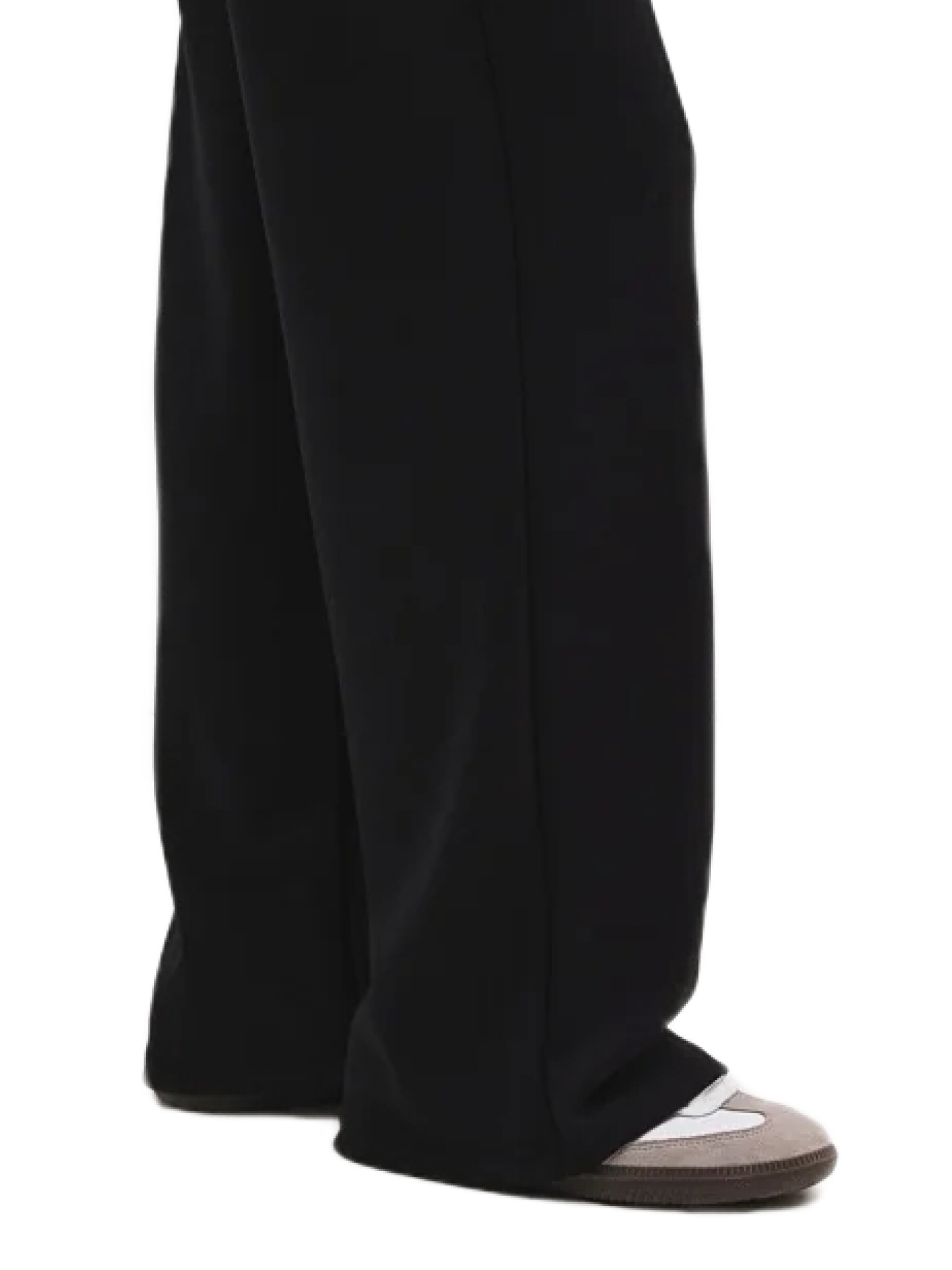 No Matter What Wide Leg Hose in Schwarz