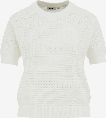 Pulover de la WE Fashion pe alb: față