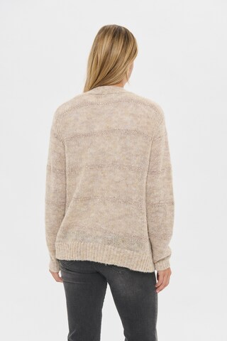 SAINT TROPEZ Strickjacke 'NoraliSZ  ' in Beige