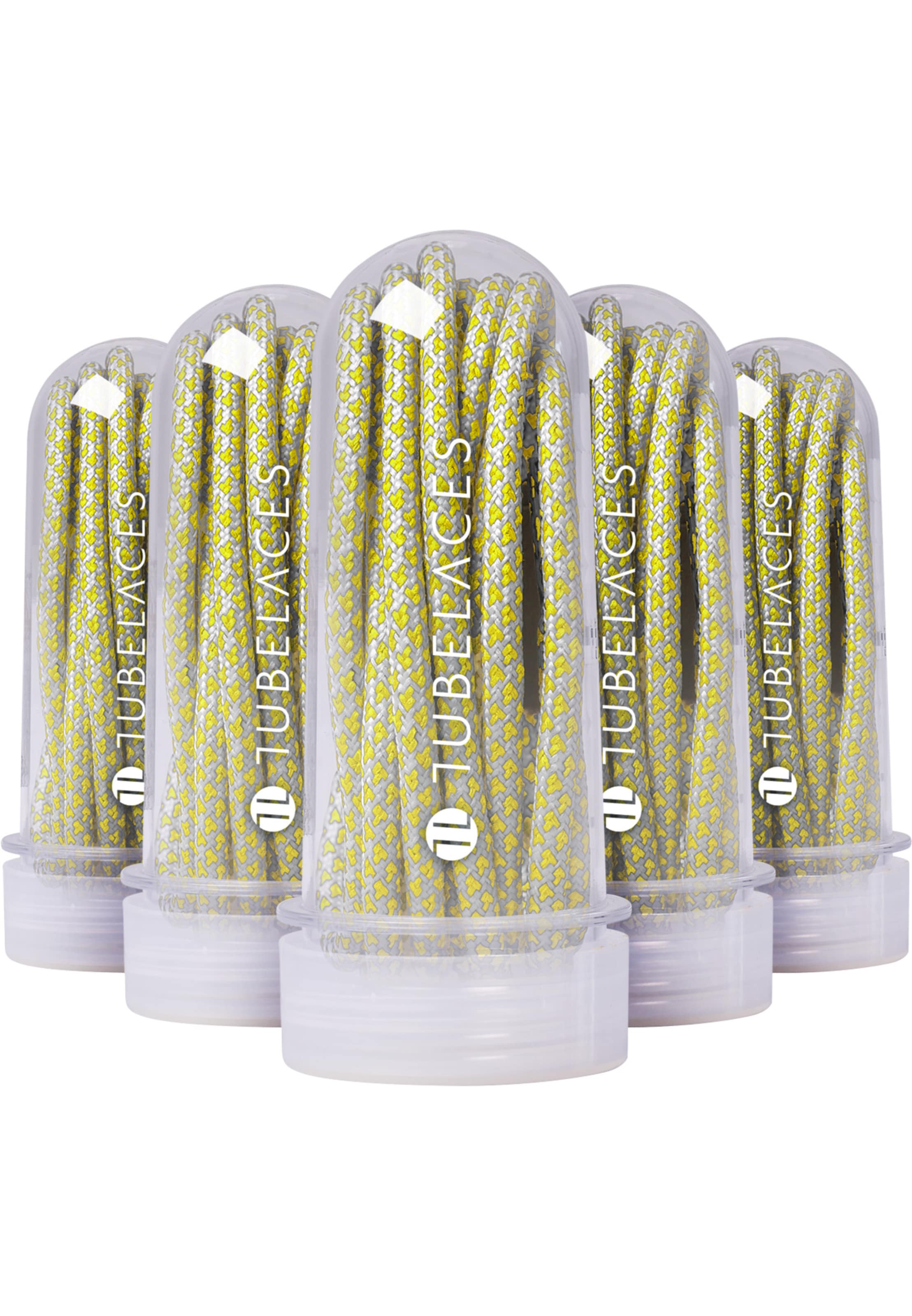 TUBELACES Akcesoria do butów 'Rope Multi' w kolorze szary: przód