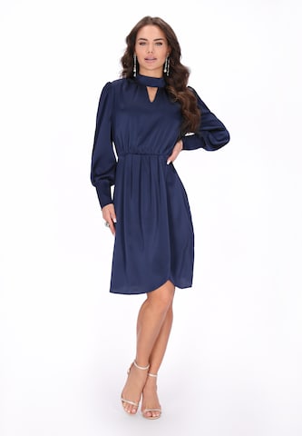 faina Cocktailjurk in Blauw