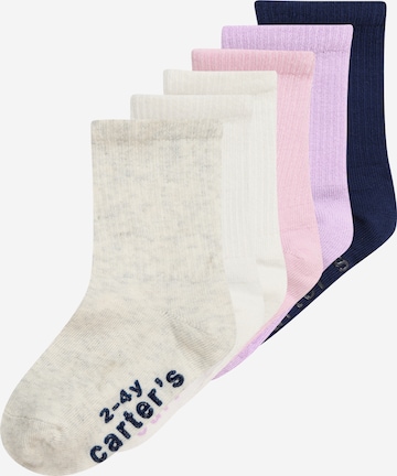 Chaussettes Carter's en beige : devant