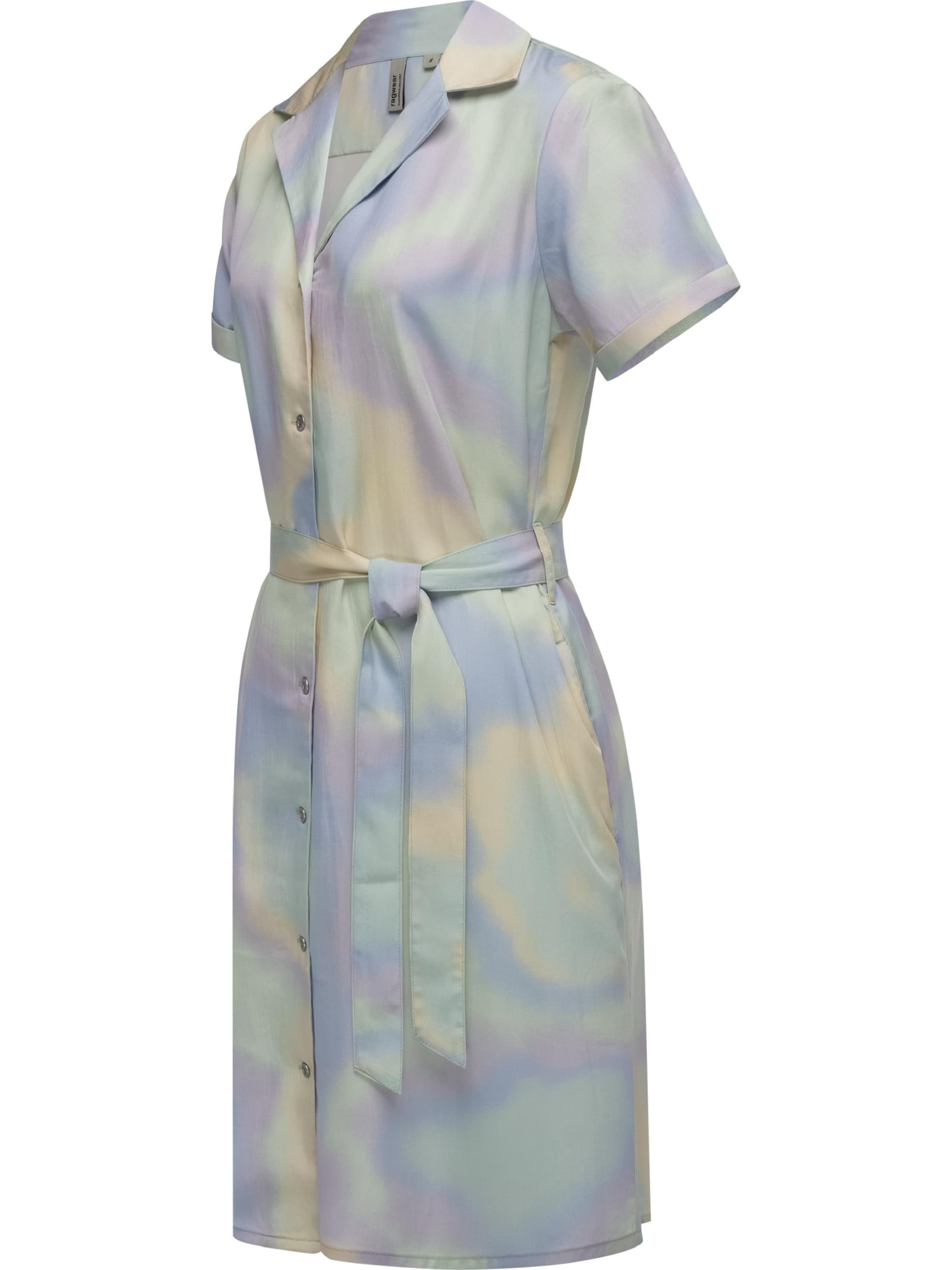 Ragwear Платье-рубашка в Зеленый