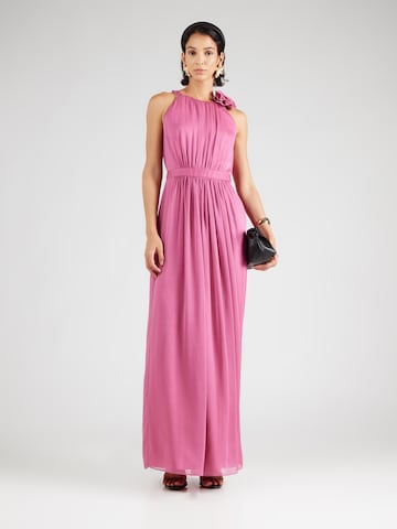 SWING - Vestido de noche en lila: frente