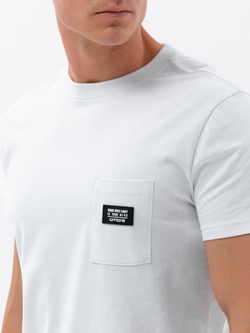 Ombre Shirt 'S1735' in Wit