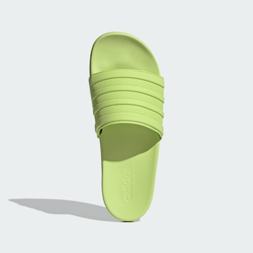 ADIDAS SPORTSWEAR - Sapato aberto 'Adilette' em verde