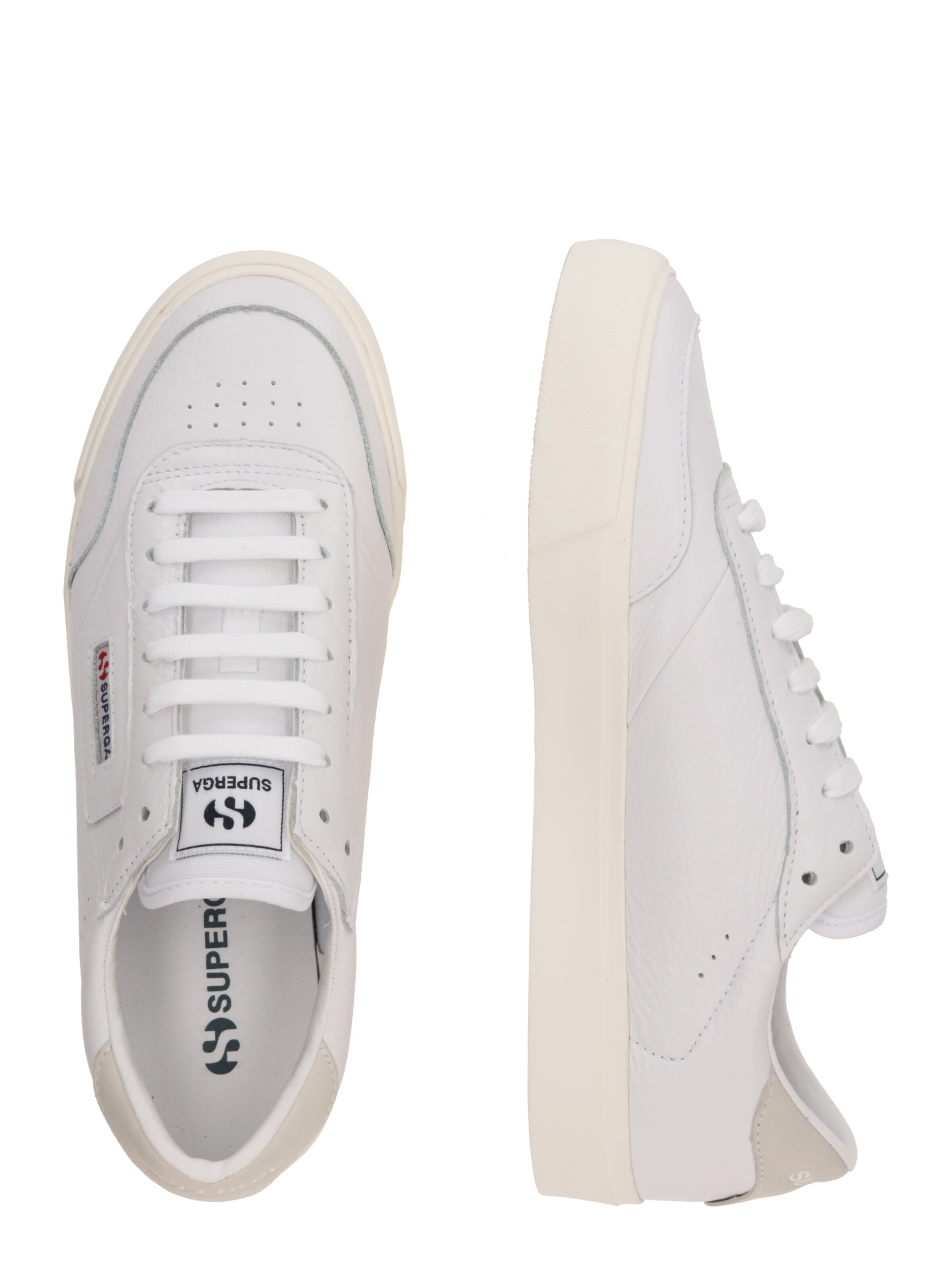 Sneaker bassa 'Court' di SUPERGA in bianco