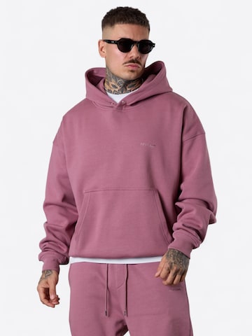 Sweat-shirt ' Essential Oversized 2.0 ' ESTEEM en rose : devant