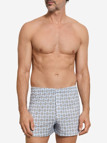 Boxers ' Fancy Jersey ' Hanro en bleu : devant