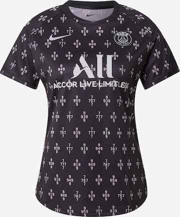 melns NIKE Sportiska stila krekls 'Paris Saint-Germain Away': no priekšpuses