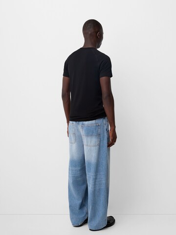 Bershka Loose fit Jeans in Blue