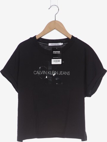 Calvin Klein Jeans T-Shirt M in Schwarz: predná strana