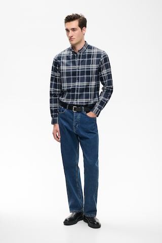 Coupe regular Chemise 'MATrostol' Matinique en bleu
