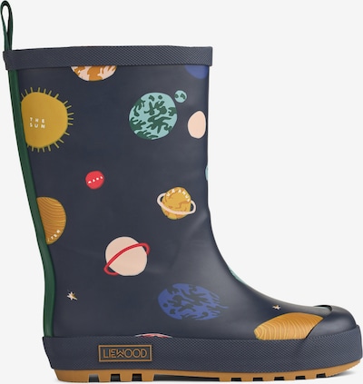 Guminiai batai iš Liewood, spalva – tamsiai mėlyna / geltona / žalia / balta, Prekių apžvalga
