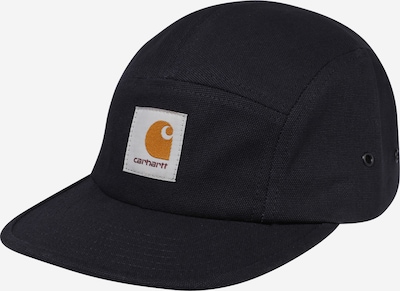 Carhartt WIP Casquette 'Backley' en bleu nuit / orange / rouge rubis / blanc, Vue avec produit