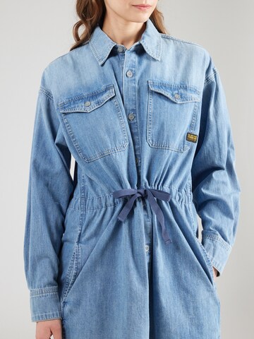 G-STAR Shirt dress in Blue