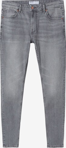 Skinny Jean Bershka en gris : devant