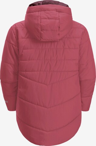 JACK WOLFSKIN Coat 'SOLYD INS' in Red