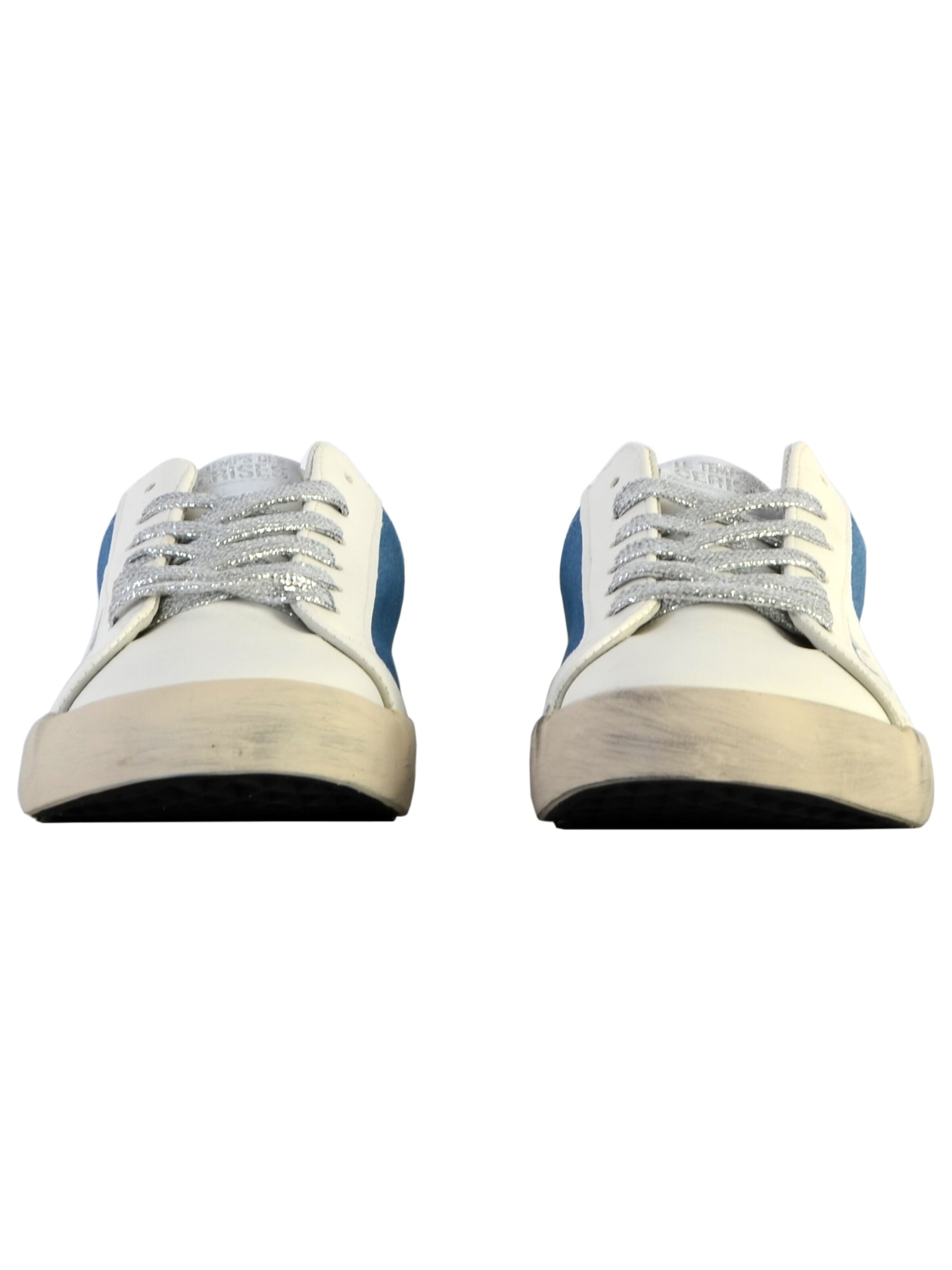 Le Temps Des Cerises Athletic lace-up shoe in White