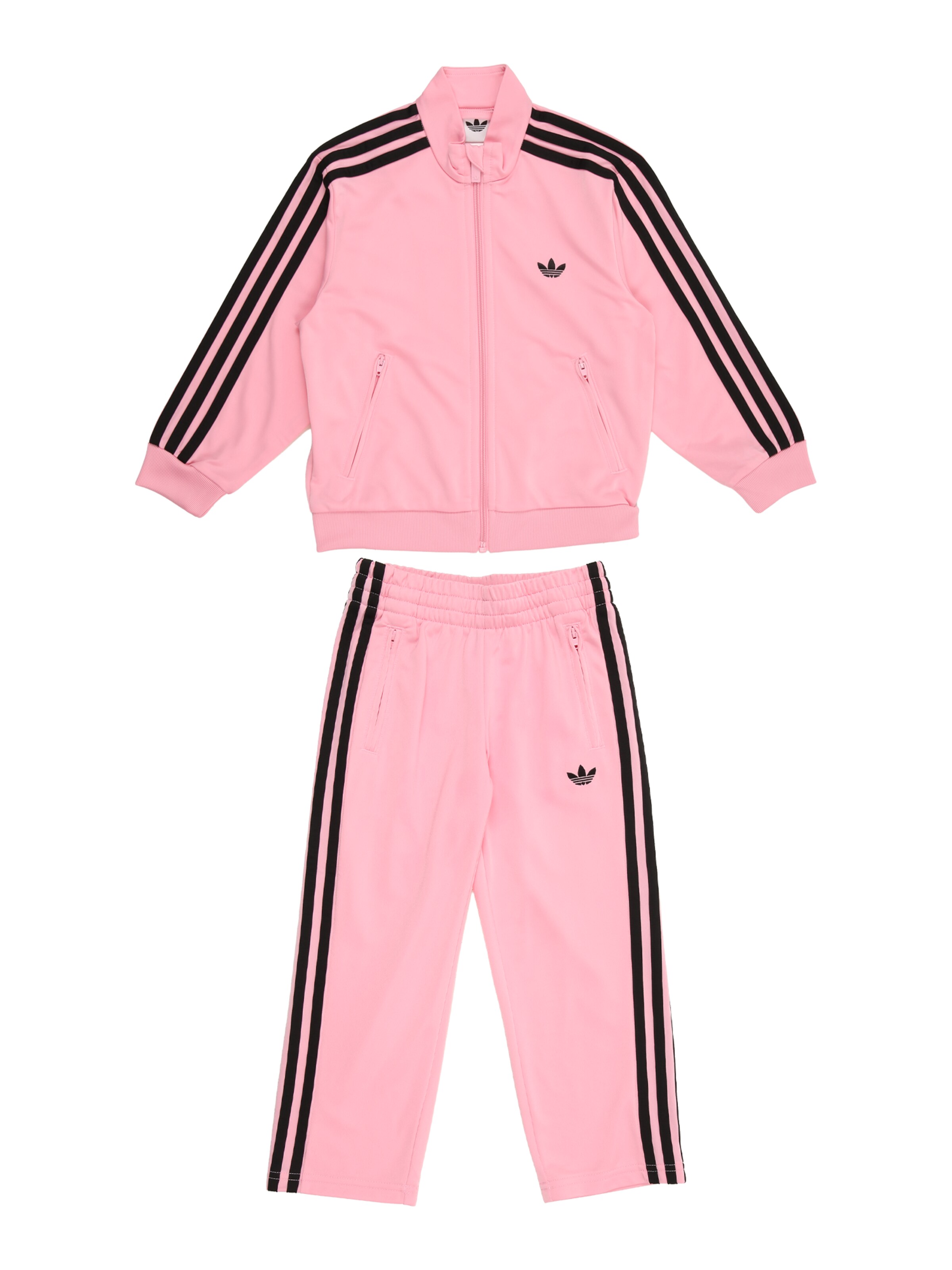 ADIDAS ORIGINALS Joggingpak 'Firebird' in Roze: voorkant