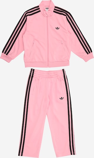 ADIDAS ORIGINALS Juoksupuku 'Firebird' koossa 104 värissä roosa / musta, Tuotenäkymä