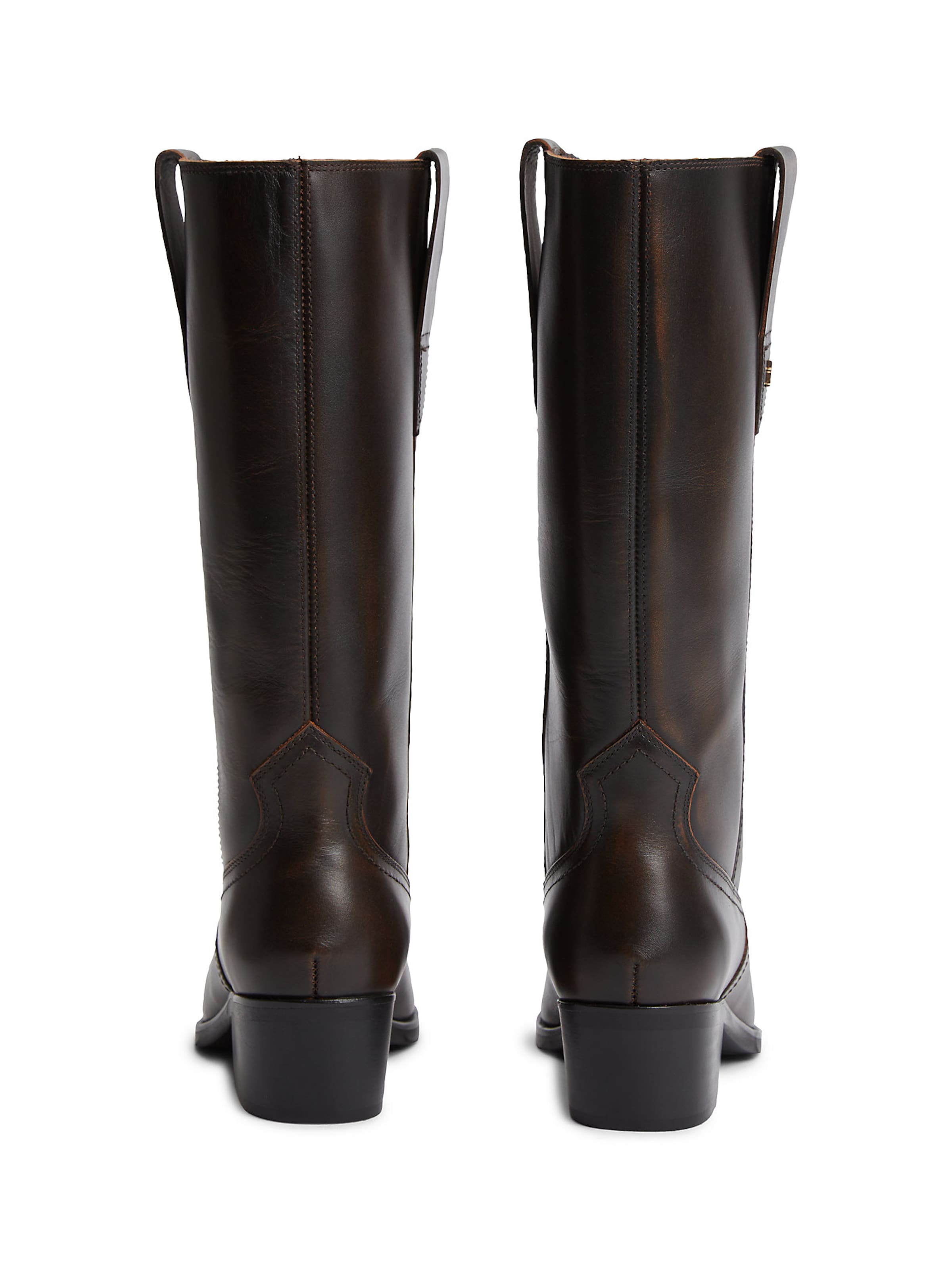 Bottes TOMMY HILFIGER en marron
