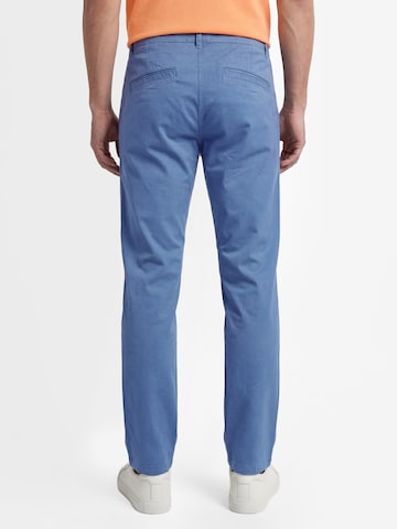 Pantalon chino Nils Sundström en bleu