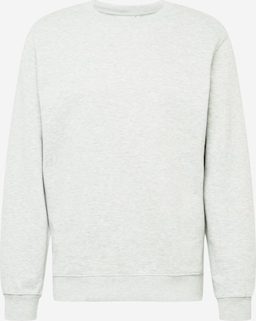 WEEKDAY Sweatshirt i grå: framsida