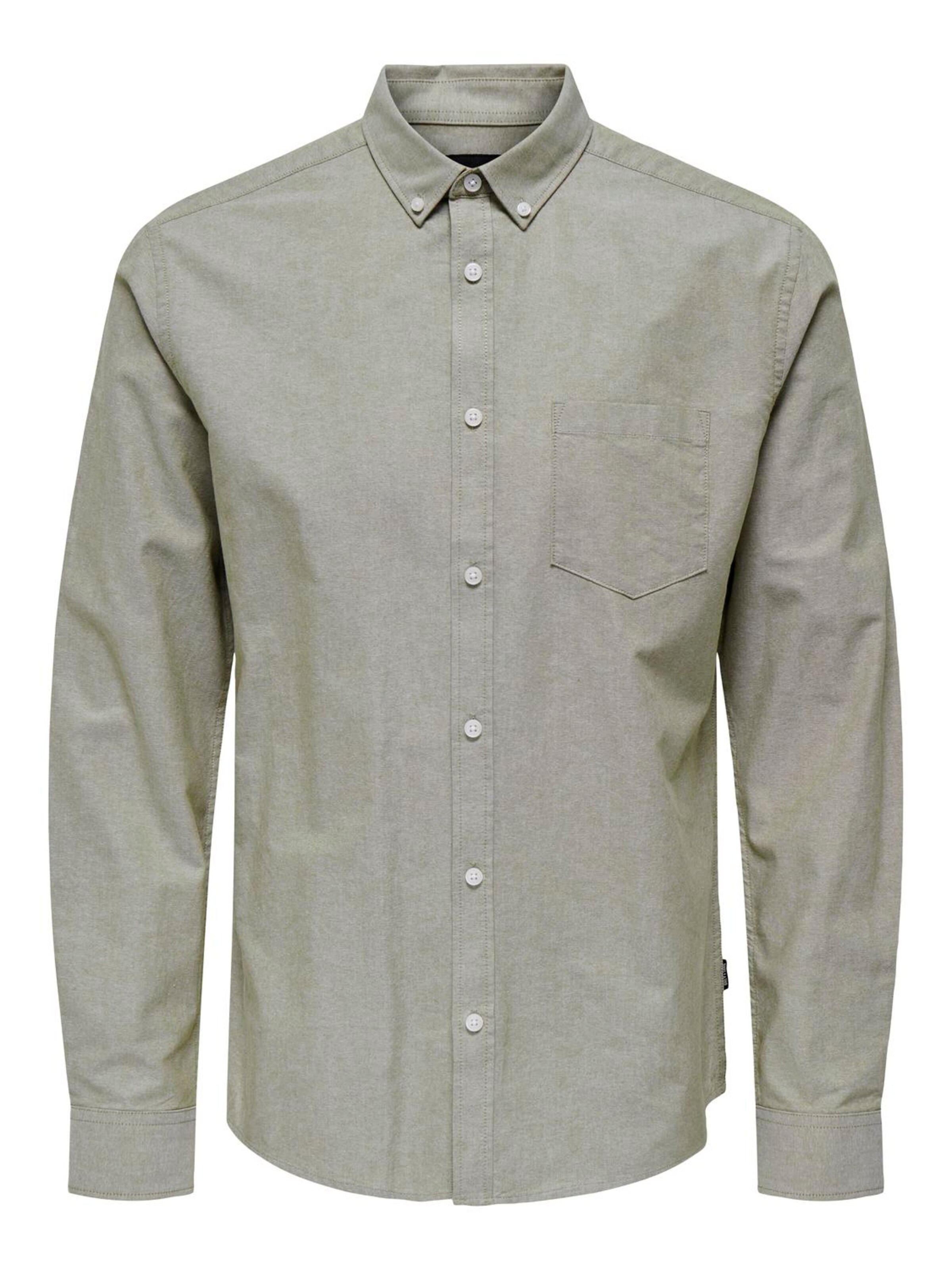 zaļš Only & Sons Krekls 'ONSAlvaro': no priekšpuses