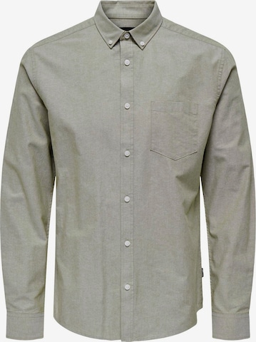 Only & Sons Hemd 'ONSAlvaro' in Grün: Vorderseite